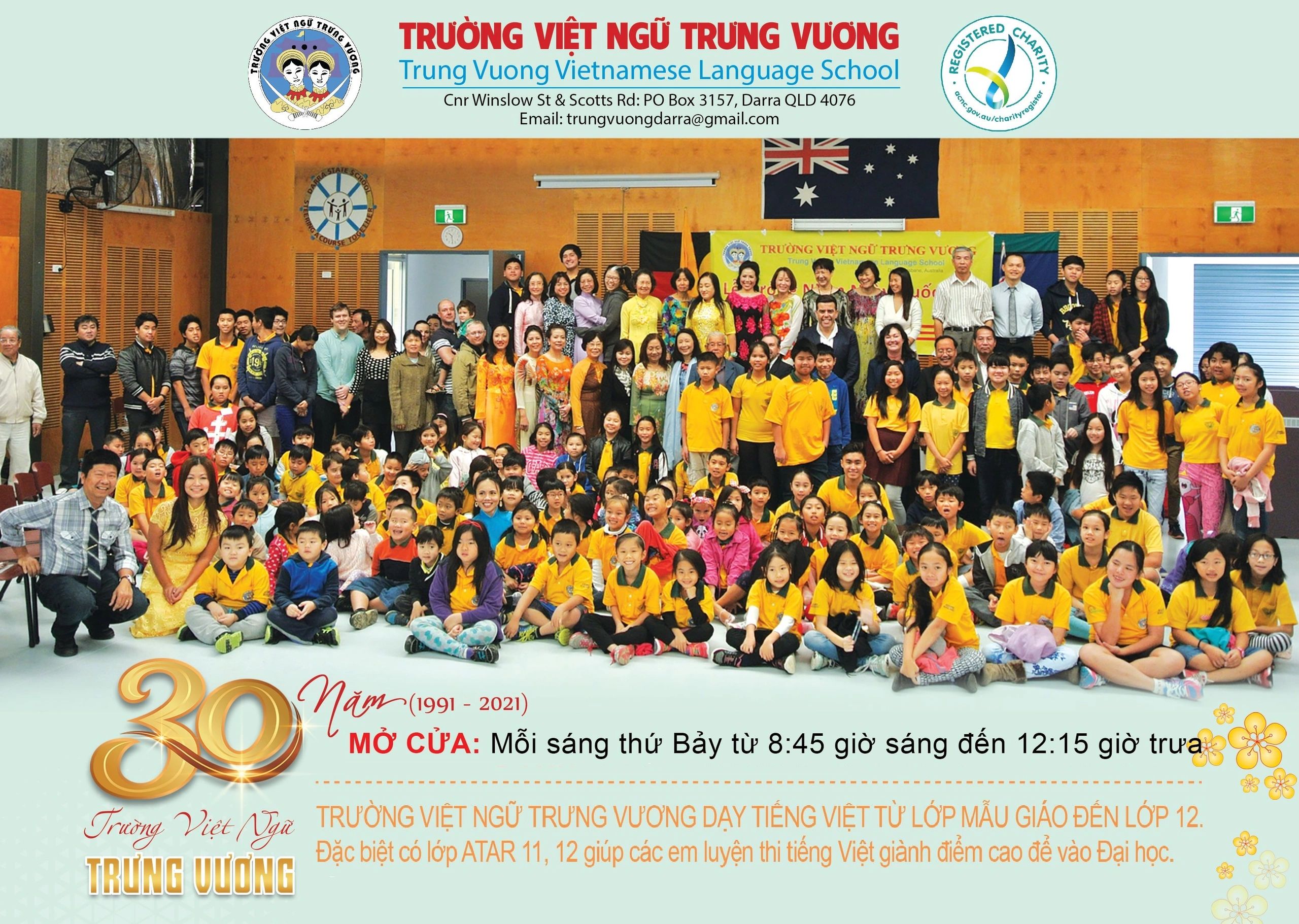 Trường Việt Ngữ Trưng Vương Trung Vuong Vietnamese Language School